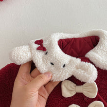 將圖片載入圖庫檢視器 ZDT5240TG冬季娃娃領拜年套裝｜加厚兩件式
