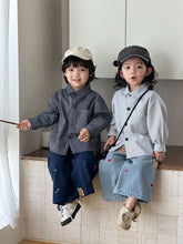 將圖片載入圖庫檢視器 CC260843SE-春秋季純棉條紋長袖襯衫
