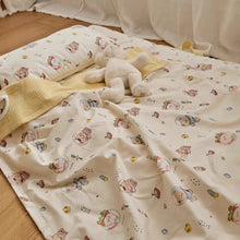 Load image into Gallery viewer, 63003AC-夏季韓系碎花透氣兒童午睡蓋毯
