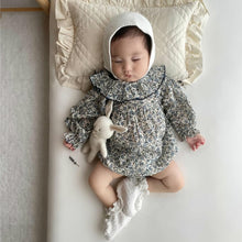Load image into Gallery viewer, Y9615LS-春夏｜包屁衣｜碎花荷葉領
