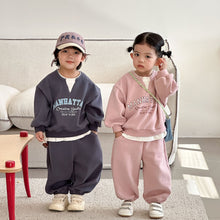 將圖片載入圖庫檢視器 CZ260849TG-春秋季假兩件運動休閒兩件套
