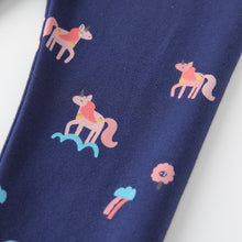 將圖片載入圖庫檢視器 10933PA-秋冬鬆緊腰動物長褲
