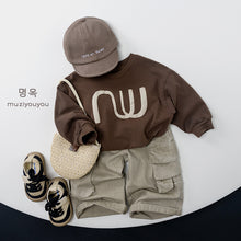 將圖片載入圖庫檢視器 25199PA-春季寬鬆工裝風休閒長褲
