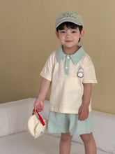 將圖片載入圖庫檢視器 XZ260725TG-夏季｜Polo短袖｜短褲套裝
