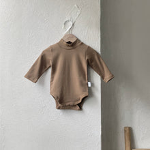 Load image into Gallery viewer, Y8453LS-Autumn A-type cotton mid-neck bodysuit + high waist belly protection leggings + hat set 

