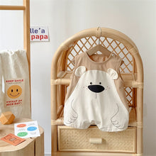 Load image into Gallery viewer, 2402366LS-Summer sleeveless bear wrap 
