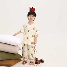 Load image into Gallery viewer, S154JG-夏日紗布純棉家居套裝

