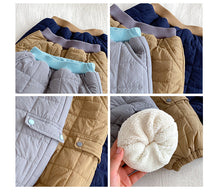 Load image into Gallery viewer, ZDK5262PA-冬季加厚絎線工裝棉褲
