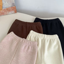 Load image into Gallery viewer, H10632PA-冬季加絨微喇叭休閒長褲
