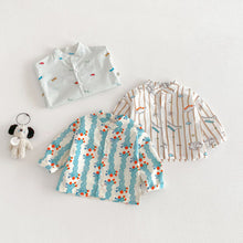 將圖片載入圖庫檢視器 ZCY6195SE-春季印花襯衫
