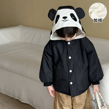 Load image into Gallery viewer, DW250669SE-秋冬季造型動物加絨厚棉排釦外套

