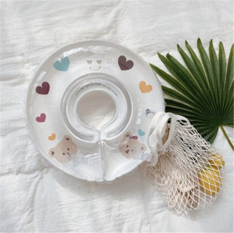 51001AC-Korean style bear olive baby neck ring newborn swimming ring 