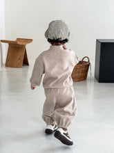 Load image into Gallery viewer, ZQT5256TG-秋季立領貼布狗狗長袖兩件套
