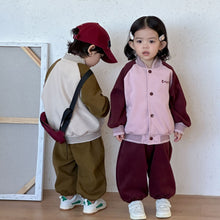 將圖片載入圖庫檢視器 CZ260781TG-春秋季棒球服休閒兩件套
