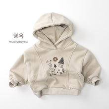 將圖片載入圖庫檢視器 25275SE-冬季連帽加絨上衣外套
