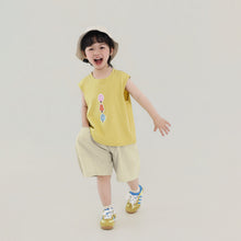 Load image into Gallery viewer, S120SE-夏日純棉卡通無袖上衣
