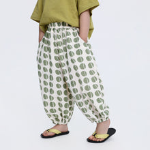 Load image into Gallery viewer, S137PA-夏日透氣圓點防蚊長褲
