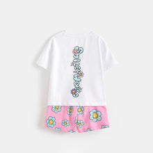 將圖片載入圖庫檢視器 111076JG-夏季女童休閒睡衣套裝
