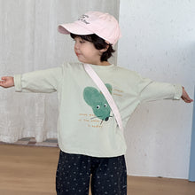 Load image into Gallery viewer, CX260830SE-春秋純棉長袖上衣｜卡通印花T恤
