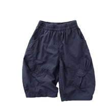 將圖片載入圖庫檢視器 26100PA-夏季｜日系工裝｜休閒闊腿褲
