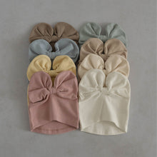 Load image into Gallery viewer, Y8453LS-Autumn A-type cotton mid-neck bodysuit + high waist belly protection leggings + hat set 
