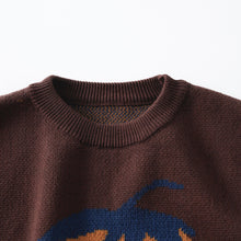 Load image into Gallery viewer, 25B52SE-春秋插畫圓領針織馬甲
