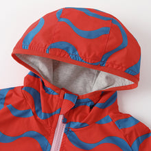 將圖片載入圖庫檢視器 10717SE-秋冬波浪連帽外套
