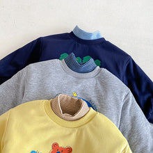 將圖片載入圖庫檢視器 ZDY5259SE-冬季卡通衛衣｜半高領加厚上衣
