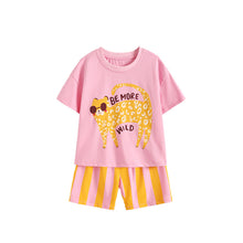 Load image into Gallery viewer, 111073JG-夏季女童短袖家居套裝
