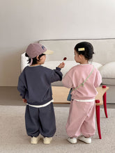 將圖片載入圖庫檢視器 CZ260849TG-春秋季假兩件運動休閒兩件套
