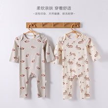Load image into Gallery viewer, D24488LS-Autumn cotton long-sleeved animal crawling suit 
