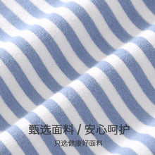 Load image into Gallery viewer, A60005LS-夏季｜條紋純棉｜短袖連體爬服

