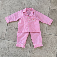 將圖片載入圖庫檢視器 CJ260869TG-春秋季兒童純棉格子家居兩件套
