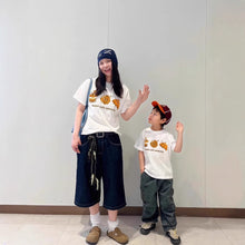 將圖片載入圖庫檢視器 70103PCW-夏季｜麵包圖案｜嬰兒短袖親子T恤
