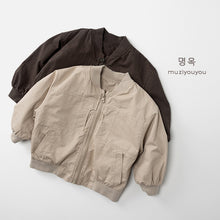 將圖片載入圖庫檢視器 25180SE-春季森系派克風連帽外套
