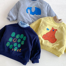 將圖片載入圖庫檢視器 ZDY5259SE-冬季卡通衛衣｜半高領加厚上衣
