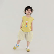 Load image into Gallery viewer, S120SE-夏日純棉卡通無袖上衣
