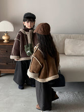 將圖片載入圖庫檢視器 25D18SE-冬季複合式皮毛一體外套
