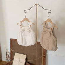 將圖片載入圖庫檢視器 Y95116LS-秋冬毛絨連身衣｜小熊耳朵款
