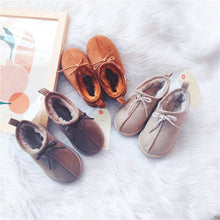 Load image into Gallery viewer, 122701AC-tete same style lace-up suede snow boots for winter
