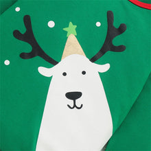 將圖片載入圖庫檢視器 33685TG-秋冬歐美聖誕麋鹿包屁+網紗裙+蝴蝶結頭飾三件套
