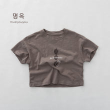 將圖片載入圖庫檢視器 26123SE-夏季｜日韓簡約｜竹節棉短袖T恤
