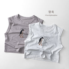 將圖片載入圖庫檢視器 25136SE-夏季韓系純棉百搭無袖T卹
