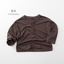 Load image into Gallery viewer, 25187SE-春秋韓版素色長袖上衣
