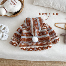 Load image into Gallery viewer, ZDW5108SE-冬季加絨復古提花連帽外套
