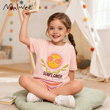 Load image into Gallery viewer, 111074TG-夏季男童圓領休閒套裝
