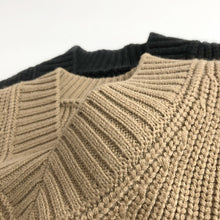 Load image into Gallery viewer, 23B26SE-春秋粗針V領復古馬甲
