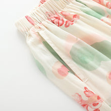 將圖片載入圖庫檢視器 113033PA-夏季女童鬆緊腰防蚊長褲
