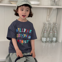 Load image into Gallery viewer, 25X04SE-夏季｜字母印花｜寬鬆T恤
