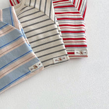 Load image into Gallery viewer, ZCL6183LS-春季條紋長袖連體爬服
